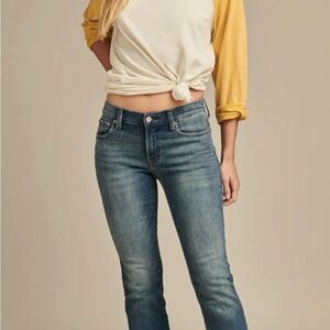 Lucky 🍀 Brand Sofia Straight Leg Ankle Jeans 6/28